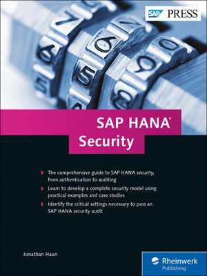 cover image of SAP HANA Security Guide